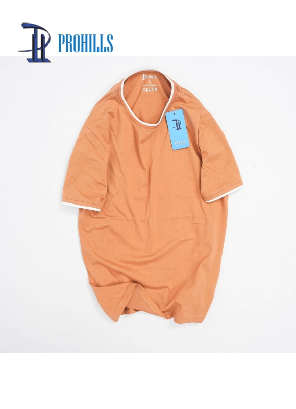 ÁO THUN CỔ TRÒN PHỐI